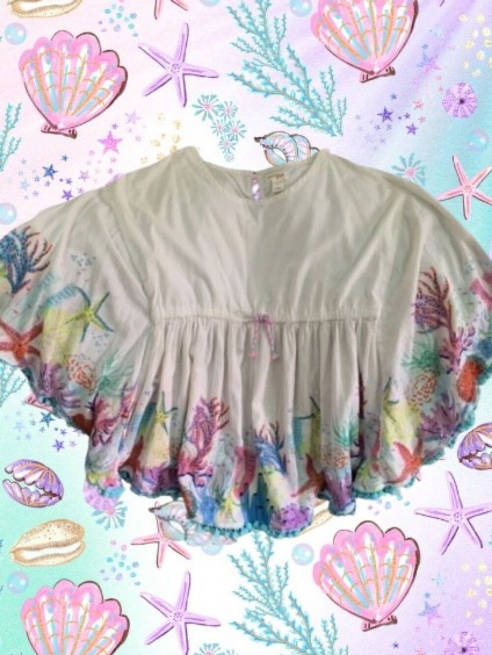 Under The Sea Multicolor Tunic Top